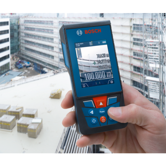 BOSCH GLM 100-25C Professional Laser Measure. Measurement Range Up To 100M