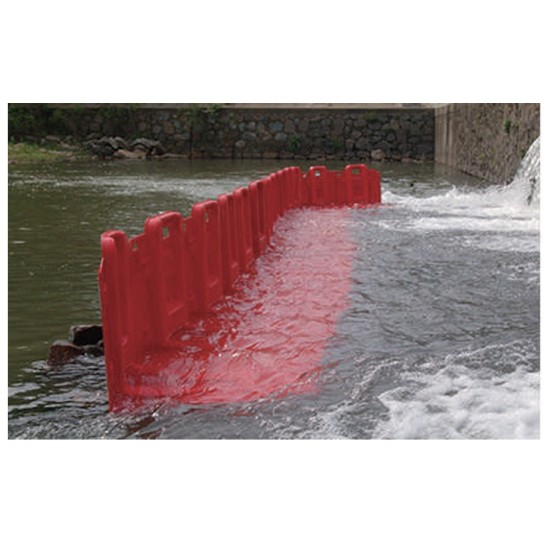 Flood Control Barrier. Water Diversion Barrier. Flood Protection.