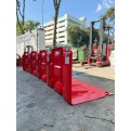 Flood Control Barrier. Water Diversion Barrier. Flood Protection.