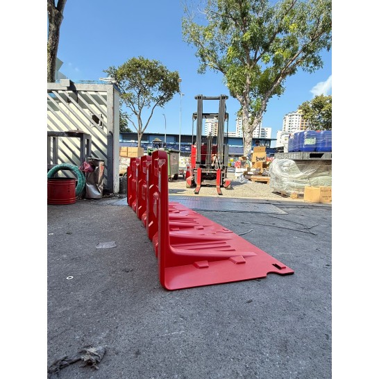 Flood Control Barrier. Water Diversion Barrier. Flood Protection.