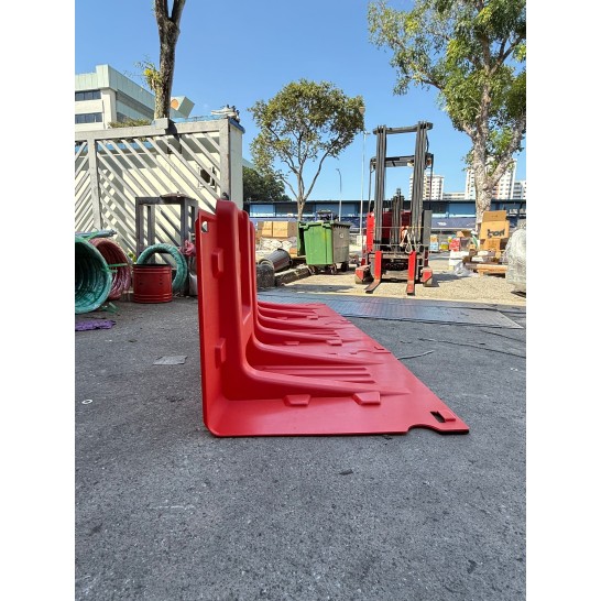Flood Control Barrier. Water Diversion Barrier. Flood Protection.
