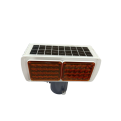 "TENTO" Yellow Solar LED Strobe Light. Warning Light. Road Safety Light.