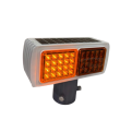 "TENTO" Yellow Solar LED Strobe Light. Warning Light. Road Safety Light.