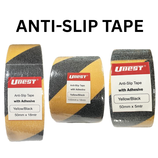 U-BEST Yellow/Black Anti-Slip Tape