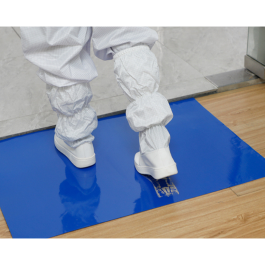 Peelable Sticky Mat, Blue 24" x 36" (609mm x 914mm). Cleanroom Product