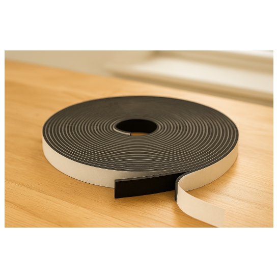 Sponge Foam Tape Black