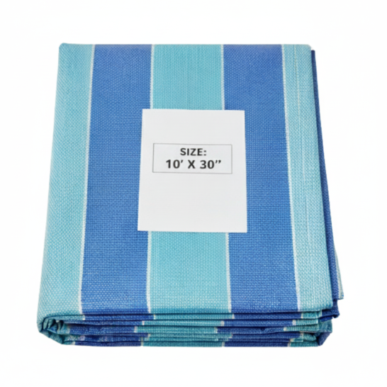 Blue White Canvas Sheet 10ft x 30ft