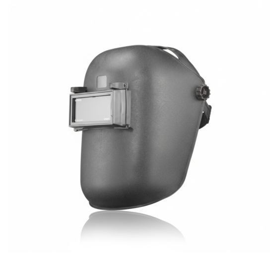 Ratchet Type Welding Head Shield. Black.