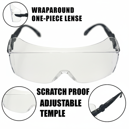 3904 Over Spectacle Safety Eyewear