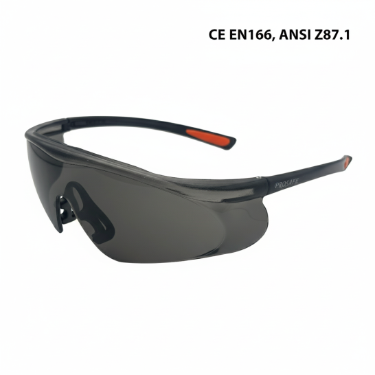 91797 Anti-Scratch Safety Eyewear (Smoke Lens) Spectacle