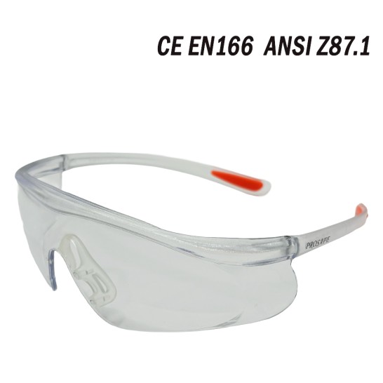 91797 Anti-Scratch Safety Eyewear (Clear Lens) Spectacle