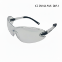 91835 Soft Rubber Temple End Safety Eyewear (Clear lens) Spectacle Spectacle