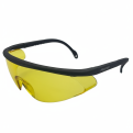 91175 Adjustable Temple Safety Eyewear (Crystal Yellow Lens)