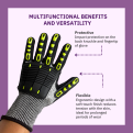 PROSAFE ULTIMATECOMBAT Glove - Impact Resistant