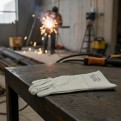 PROSAFE Argon Leather Welding Glove. Argon Glove. EN388. Premium Goatskin Leather.