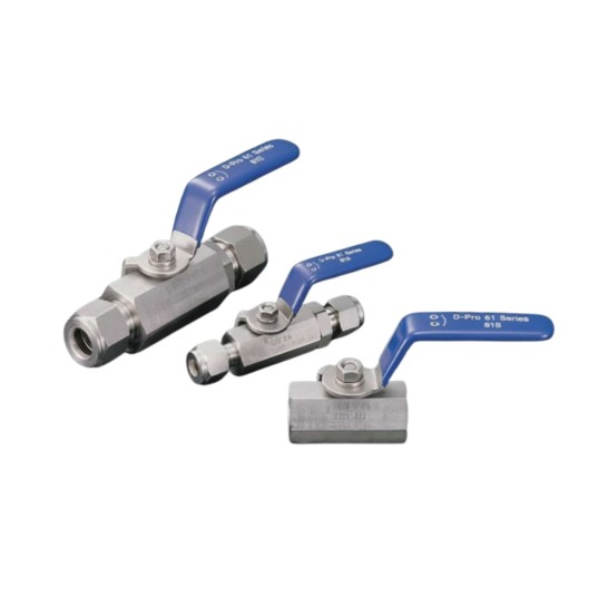 DK-LOK SS316 2-Way Ball Valve (6mm Tube Fitting) V81A Series