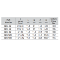DK-LOK SS316 Hollow Hex Plug (Male SAE/MS Straight Thread) GPA Series