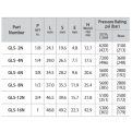 DK-LOK SS316 Street Elbow (Female to male NPT) GLS Series