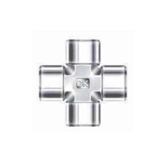 DK-LOK BRASS CROSS (Female NPT) GX Series
