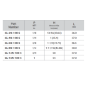 DK-LOK SS316 Elbow (Female NPT both ends) GL-10K Series