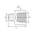 DK-LOK SS316 Reducing Adapter (Male NPT to reduced female NPT) GAMF-10K Series