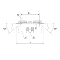 DK-LOK BRASS Union (Tube to Tube) KU Series