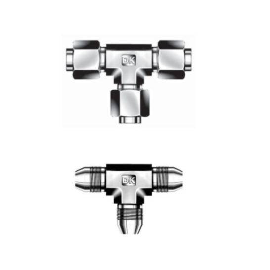 DK-LOK BRASS Union Tee (Tube to Tube) KT Series