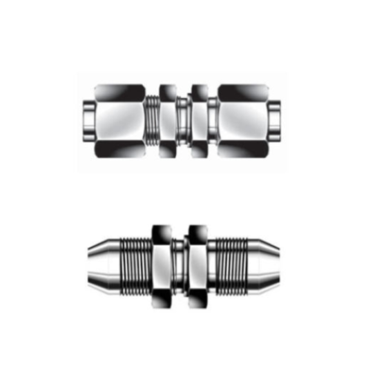 DK-LOK SS316 Bulkhead Union (Tube to Tube) KUB Series