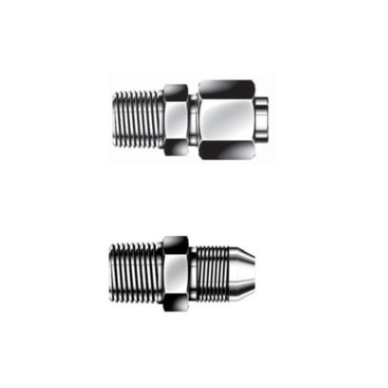 DK-LOK BRASS Male Connector (Tube to Male Pipe) KMC Series