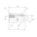 DK-LOK SS316 Female Connector (Tube to Female Pipe) KCF Series