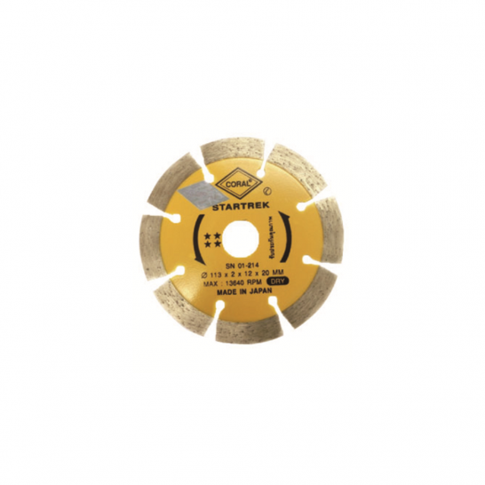 "CORAL" Diamond Blade For Dry Cutting, Japan