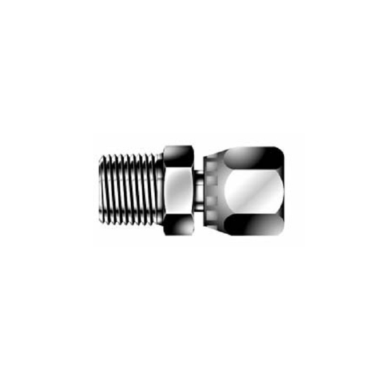 DK-LOK BRASS Swivel Male Connector (Swivel Fittings) KSMC Series