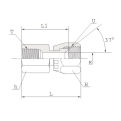 DK-LOK BRASS Swivel Female Connector (Swivel Fittings) KSCF Series