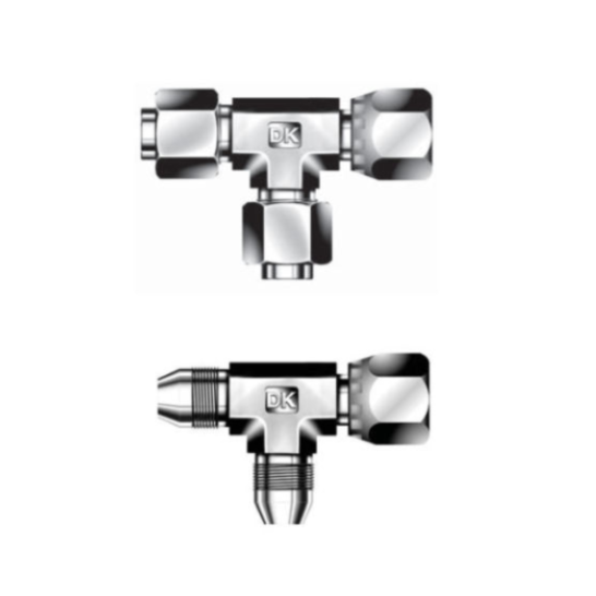 DK-LOK SS316 Swivel Run Tee (Swivel Fittings) KSRT Series