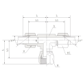 DK-LOK BRASS Swivel Branch Tee (Swivel Fittings) KSBT Series
