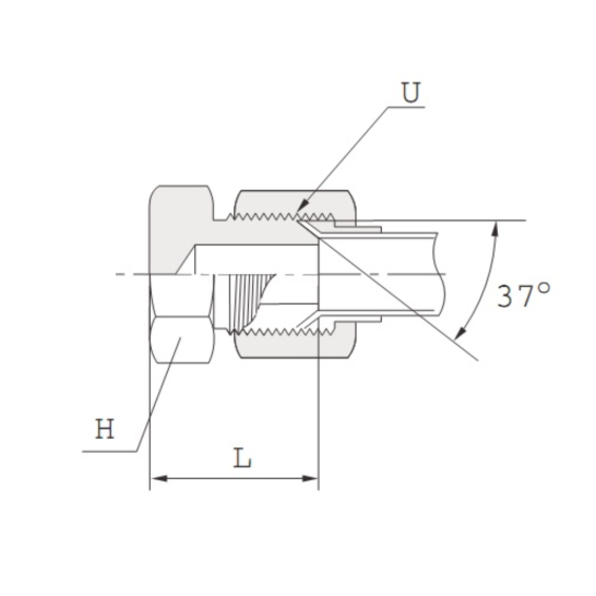 DK-LOK BRASS Cap For Tube End (Cap and Plug) KC Series