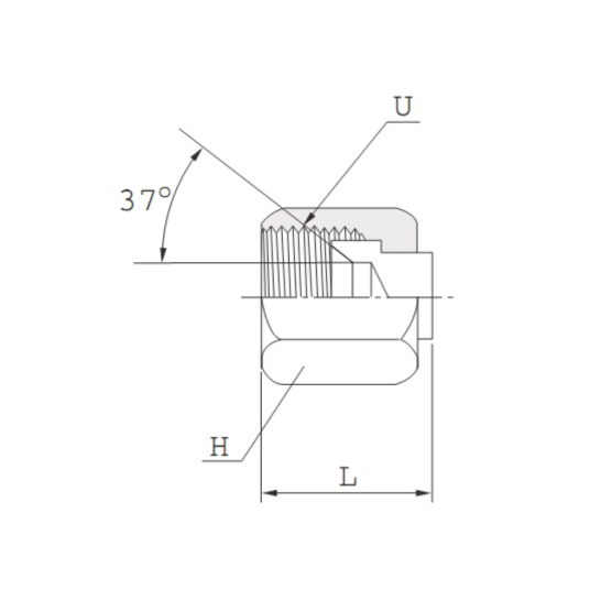 DK-LOK BRASS Plug For Fitting Port (Cap and Plug) KP Series