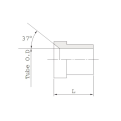 DK-LOK BRASS Sleeve (Spare Parts) KS Series