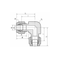 DK-LOK BRASS Union Elbow DL Series