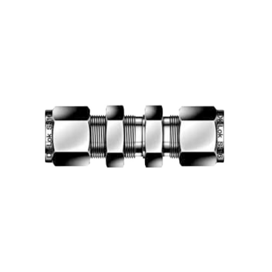 DK-LOK BRASS Bulkhead Union DUB Series