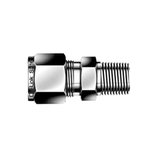 DK-LOK SS316 Male Connector For Bonded Gasket Seal DMC-G Series