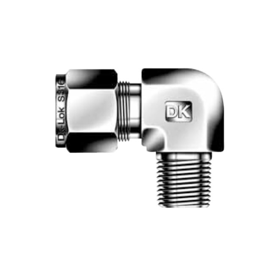 DK-LOK BRASS Male Elbow DLM-R Series