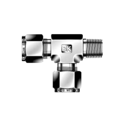 DK-LOK BRASS Male Run Tee DTRM-R Series