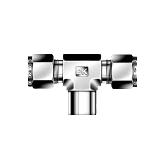 DK-LOK SS316 Female Branch Tee DTBF-N Metric Series