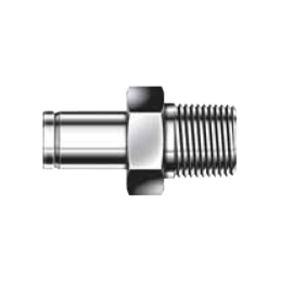DK-LOK SS316 Male Adapter DAM-N Metric Series