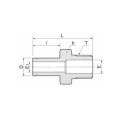 DK-LOK BRASS Male Adapter DAM-N Metric Series