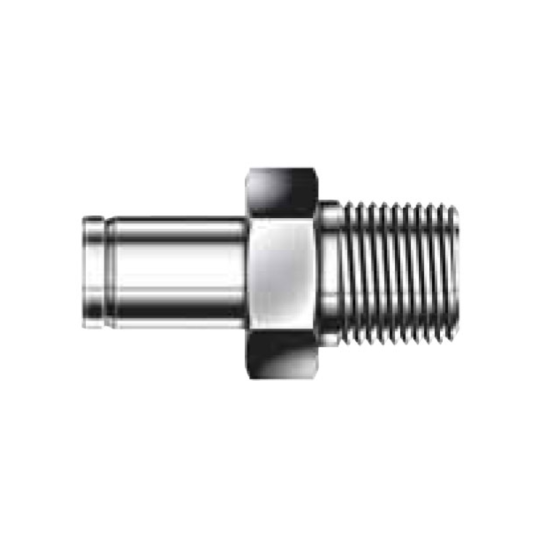 DK-LOK SS316 Male Adapter DAM-R Metric Series
