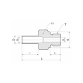 DK-LOK BRASS Male Adapter DAM-G Metric Series