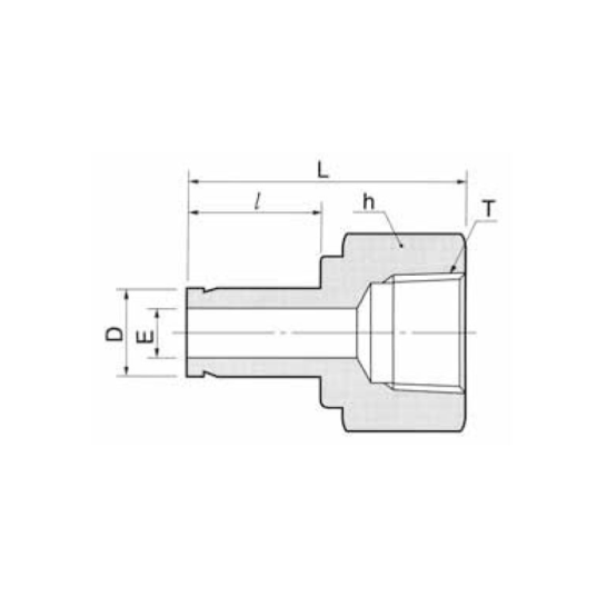 DK-LOK SS316 Female Adapter DAF-N Series