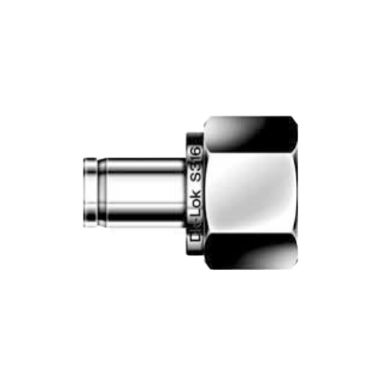 DK-LOK SS316 Female Adapter DAF-N Metric Series
